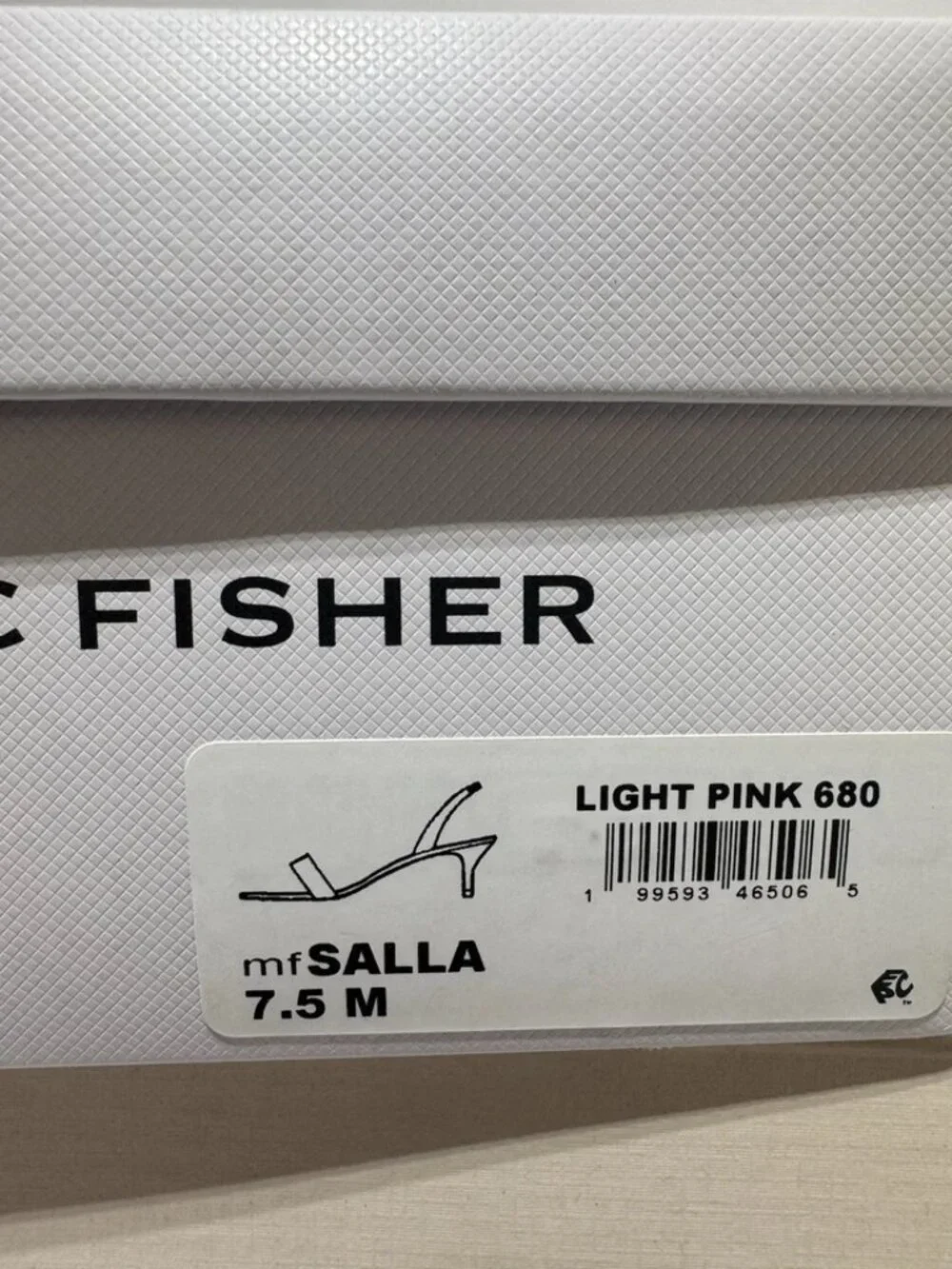 Marc Fisher Womens Salla Sandals Light Pink Size 7.5 M